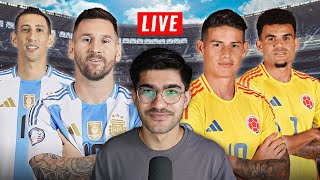 ARGENTINA vs COLOMBIA  Copa America 2024 Final WATCHALONG [upl. by Arreis254]