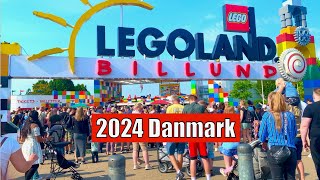 LEGOLAND Billund Danmark Attraction Land 2024  First and Orignal Legoland in Denmark 2024 [upl. by Amrak177]