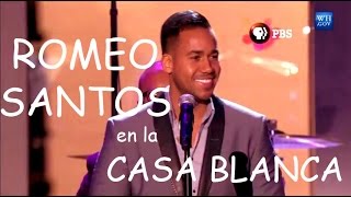 Romeo Santos cantando quotJosequot en la Casa Blanca 2014 Oficial [upl. by Yelik]