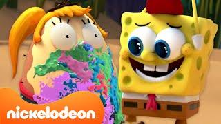 Koralowy obóz  Największe łobuzy z koralowego obozu czyli SpongeBob i Patryk 😱 20 minut [upl. by Yesdnik720]