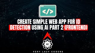 create simple webapp for id detection using ai frontend [upl. by Naliorf]