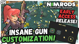 INSANE New Roguelike Nimrods Guncraft Survivor [upl. by Tybalt937]