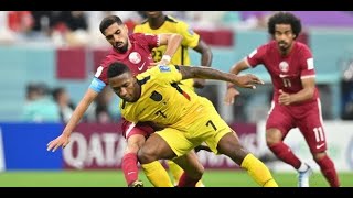 Coupe du monde 2022  lEquateur bat le Qatar 20 en match douverture [upl. by Egon]