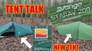 VANGO STARAV 200 V WILD COUNTRY ZEPHYROS 2 COMPACT [upl. by Aisorbma718]