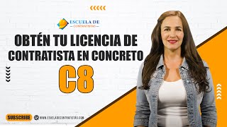 Obtén tu Licencia de Contratista en Concreto C8 en California [upl. by Eiderf]