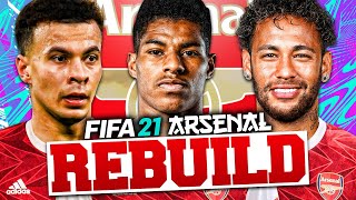 REBUILDING ARSENAL FIFA 21 Career Mode [upl. by Jarl314]