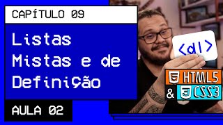 Listas mistas e de definição  Curso em Vídeo HTML5 e CSS3 [upl. by Adolfo]