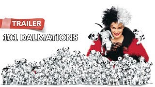 101 Dalmatians 1996 Trailer  Glenn Close  Jeff Daniels [upl. by Adlemi]