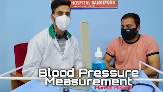 How To Read a Sphygmomanometer  Manual Blood Pressure MedicalAssistant BloodPressure [upl. by Hajan]