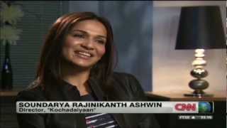 Soundarya R Ashwin on Kochadaiyaan 3D  CNN News [upl. by Chemar918]