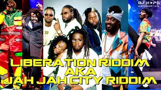 Liberation Riddim AKA Jah Jah City Riddim Mix Full Album ft Morgan Heritage Capleton amp More [upl. by Cynar]