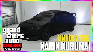 GTA 5 Heist DLC NEW How to UNLOCK the quotKarin Kurumaquot in Freemode quotGTA 5 Heist Vehicle Gameplayquot [upl. by Caren]