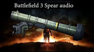 Helldivers 2 Battlefield 3 Spear audio Mod Test [upl. by Rohpotsirhc]