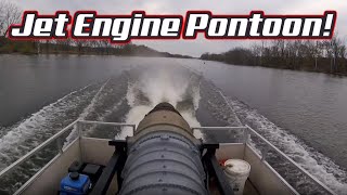 The WORLDS FIRST jet engine pontoon FINALLY hits the water [upl. by Jean-Claude]