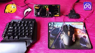 Mouse Keyboard Connect Mobile Free Fire  Mix pro  Geek Gamer freefire [upl. by Eul]