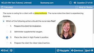 Pneumothorax Patient  NGN Question Explanation  NCLEX Bootcamp [upl. by Arikat]