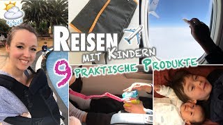 Reisen mit Baby und Kleinkind  9 praktische Produkte  mamiblock [upl. by Ainolopa585]