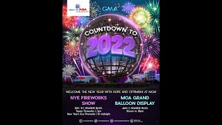 SM MOA New Year Countdown to 2022  Teaser  Countdown Show [upl. by Ijuy879]