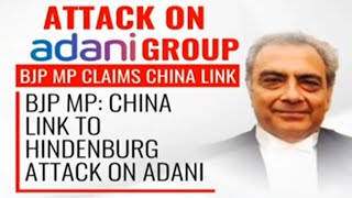 Kotak Hindenberg  Senior Lawyer Points To China Link In Hindenburgs Attack On Adani Group [upl. by Ilowell]