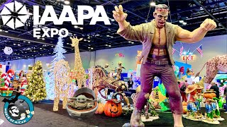 IAAPA EXPO 2022  ORLANDO FL  Animatronics Roller Coasters Water Parks amp Games Overload 4K [upl. by Benn]