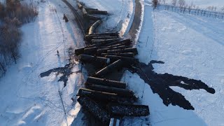 Inside 7 major oil train derailments since LacMégantic [upl. by Anom675]