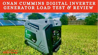 Cummins Onan 4500 Watt Digital Inverter Generator with Remote Start P4500i Generator Review [upl. by Nortna]