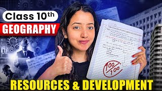 Resources amp Development ONE SHOT  Class 10 Geography  Shubham Pathak socialscience class10sst [upl. by Sile]