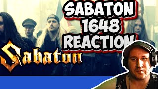 SABATON 1648 SWEDISH LYRIC VIDEO REACTION [upl. by Jemine]