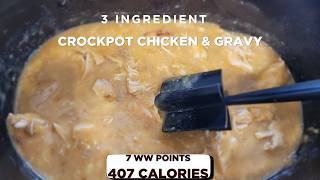 3 Ingredient Crockpot Chicken That Will BLOW Your Mind [upl. by Ceporah]