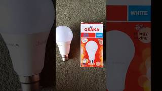 Osaka LED Bulb Light Review With Full Specification shorts review bulb unboxing gadgets viral [upl. by Durrett297]