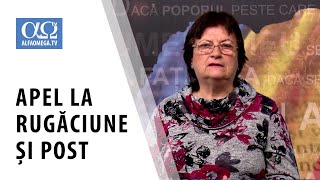 📢 Apel la post și rugăciune pentru țară [upl. by Dowling]