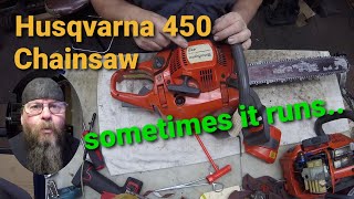 Husqvarna 450 No StartSometimes [upl. by Akener]