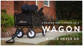 4 Reasons Why I Picked Up The Summates Collapsible Wagon  Something I Said I would Never Do [upl. by Aelam382]