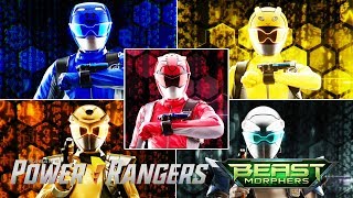 All Ranger Morphs in Power Rangers Beast Morphers  Power Rangers Official [upl. by Cly154]