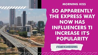 SO APPARENTLY THE EXPRESS WAY NOW HAS INFLUENCERS TI INCREASE ITS POPULARITY [upl. by Wester610]