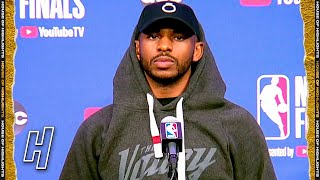 Chris Paul Full Interview  Game 3 Preview  2021 NBA Finals Media Availability [upl. by Enilamme]