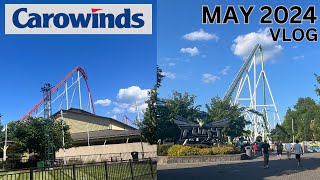 Carowinds May 2024 Vlog [upl. by Bing711]