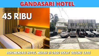 REKOMENDASI HOTEL MURAH DI DAGO DEKAT GEDUNG SATE  GANDASARI HOTEL BANDUNG  nyaman dan strategis [upl. by Ahsitnauq]