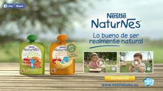 Bolsitas de fruta 100 natural para bebés Nestlé Naturnes [upl. by Aneroc]