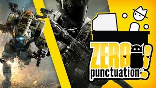 Titanfall 2 vs Call of Duty Iinfinite Warfare Zero Punctuation [upl. by Panaggio]