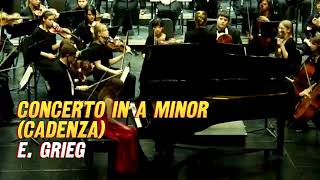 🎹 E Grieg Concerto in a minor 1st movement Cadenza [upl. by Aseretairam]