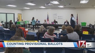 Counting provisional ballots [upl. by Eile562]