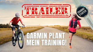 Trailer Selbstexperiment  7 Tage Training nach Garmin Vorschlägen RadsportLaufsport [upl. by Olethea]