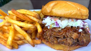 HOW TO MAKE BBQ PULLED PORK IN INSTANT POT [upl. by Codie]