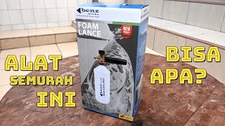 Cuci Steam Salju di Rumah Bisa Banget Snow Foam Lance Benz BZ 8572  Lakoni Laguna 70  REVIEW [upl. by Kristi469]