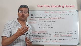 Real time operating system  RTOS Types of Operating System [upl. by Rehotsirhc]