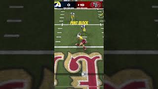 Punt block madden25gameplay nfl skibiditoilet shorts popular [upl. by Eninnaej]