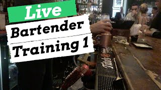 Become a Bartender Live Bartender Training No Experience Needed [upl. by Ilamad]