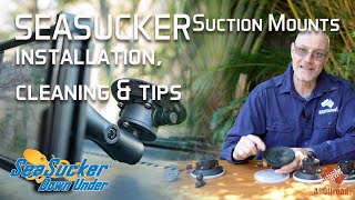 Seasucker Suction Cup Mounts for Tablet and Smart Phones  correction and tips and tricks [upl. by Ettevi329]