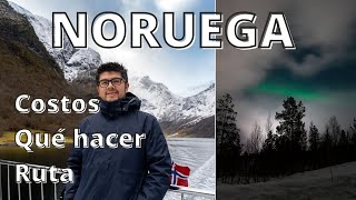 10 dias en Noruega  Oslo Bergen y Tromso Que hacer rutas costos auroras fiordos trineo y más [upl. by Ogren]